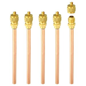 PATIKIL 1/4C` SAE x 6mm OD x 101mm Xe x 127mm L T[rXANZXou 5 [UANZXou + RAуLbv[o[ GARⓀp