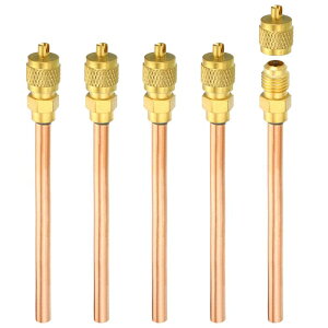 PATIKIL 1/4C` SAE x 6mm OD x 50mm Xe x 119mm L T[rXANZXou 5 [UANZXou + RAуLbv[o[ GARⓀp