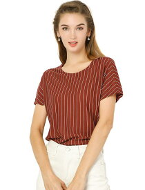 楽天市場 縦ストライプ Tシャツ レディースファッション の通販