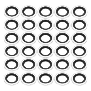 PATIKIL G1/4 �Z���t�Z���^�[�����V�[���K�X�P�b�g 30�� NBR ���������V�[�����b�V���[ �����ԗp���b�V���[ �@�B �z�� �V�����_�[�C���p