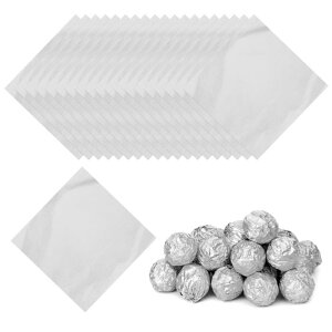 PATIKIL 3x3�C���` ���L�����f�B���b�p�[ 100�� �����`����A���~���L�����f�B��� DIY�`���R���[�g�L�����f�B ����� �V���o�[