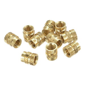 ���[���b�g�C���T�[�g�i�b�g M5 x 8mm L x 7mm OD ���X�X���b�h �u���X ���ߍ��݃i�b�g 30����