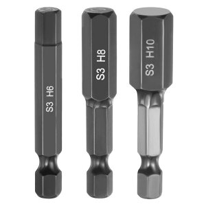 3 tbgZpwbhhrbg H6/H8/H10 }Olbg[ 1/4" ZpVN 50mm (2")  ~[|bV gbNZpXN[hCo[XN[hCo[rbg`d