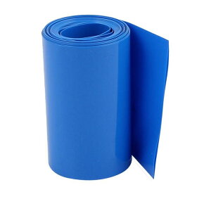 PVC�M���k�`���[�u ���b�v 18650�d���p 95mm�t���b�g ����10 M �u���[