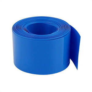 �M���k�`���[�u �≏�`���[�u PVC 35mm�t���b�g�� 5.5M�� �u���[ 18650�o�b�e���[�p
