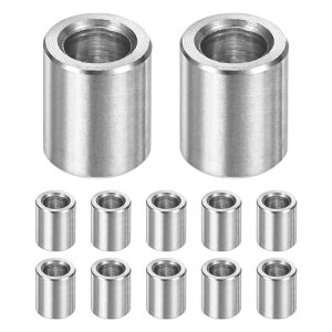 M METERXITY 12��M6 304�X�e�����X�X�`�[���X�y�[�T�[6mm ID x 10mm OD x 12mm l ���^���X�N�����[�X�^���h�I�t�u�b�V���O��s�@�d�グ���E���h�X�y�[�T�[304�X�e�����X�X�`�[���p�l�W�{���g�V���o�[