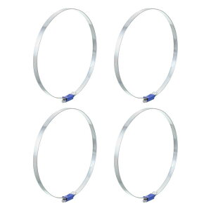 4���� ���[���M�A�z�[�X�N�����v �ώ�7" - 8-5/64"(175-205mm) �͈͂Ńz�[�X�p �C�v���Œ肷�邽�� �������R�����C���p�C�v�N�����v �z�Ǘp