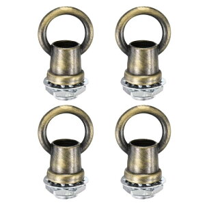 M METERXITY 4pbN̏ƖtbNOibg 5kg̍ő׏d13 mm ID M10XbhtbNO y_gCg/^//Op[Bronze Tone]