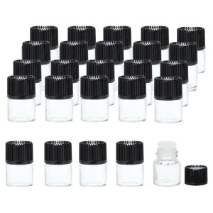 PATIKIL 1ml GbZVIC{g 20 ȃKXr ItBX@t TvoCA XN[Lbv ۑoCAe l1 ubN