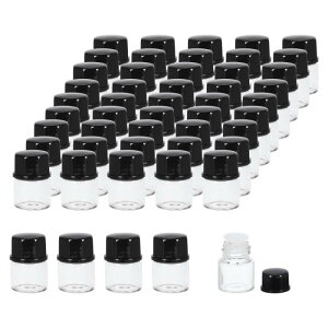 PATIKIL 1ml GbZVIC{g 50 ȃKXr ItBXf[Tt TvoCA lWLbv ۑoCAe X^C2 ubN