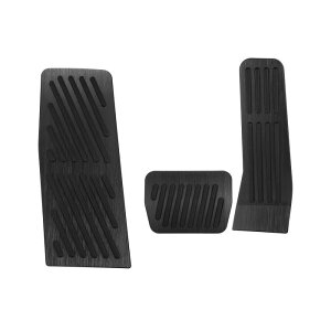 X AUTOHAUX �K�X�y�_�� �u���[�L�y�_�� ���X�g�y�_���p�b�h�J�o�[ ����~�߃t�b�g���X�g Mazda�ɑΉ� 2 3 6 CX-3 CX-5 CX-9 ������ �Ԃ̃y�_�� �A�N�Z�T���[ �u���b�N 3��