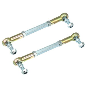 X AUTOHAUX M8 ステアリングタイロッドボールジョイント 50cc 70cc 90cc 110cc 125cc 150cc 200cc 250cc ATV四輪クワッド用 ステアリングサスペンション ロッド長さ120 mm 2個