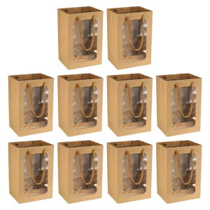 PATIKIL 20 x 16 x 30 cm �M�t�g�o�b�O �������t�� 10�� ���M�t�g�g�[�g�o�b�O �n���h���t�� �u���C�_���V�����[�t�F�X�e�B�o���p�[�e�B�[�p �i�`�������J���[