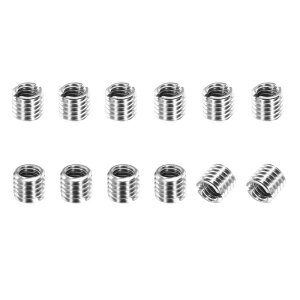 PATIKIL �X���b�h�A�_�v�^�[�X���[�u���_�N�V�����i�b�g 12��M8x1.25���X����M6x1���X�ւ̏C���p�C���T�[�g�i�b�g�X�N�����[���f���[�T�[�ϊ�303�X�e�����X�X�`�[���t�@�X�i�[8mm