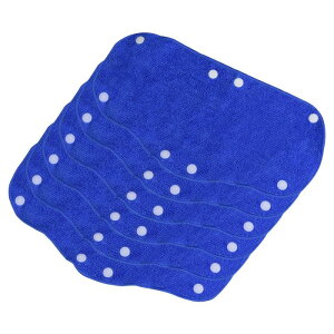 PATIKIL ���S�X�q�̊��z���o���h�@6�{�� �R�b�g�� ���j�A�@�X�i�b�v�{�^���@�w�����b�g�p �z�p�b�h�@�ė��p ���S �u���[