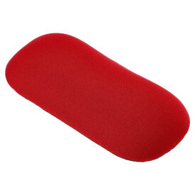 PATIKIL マウス手首サポート コンピューターラップトップオフィス用の心地よいメモリーフォームエルゴノミックマウスパッドクッション 赤色