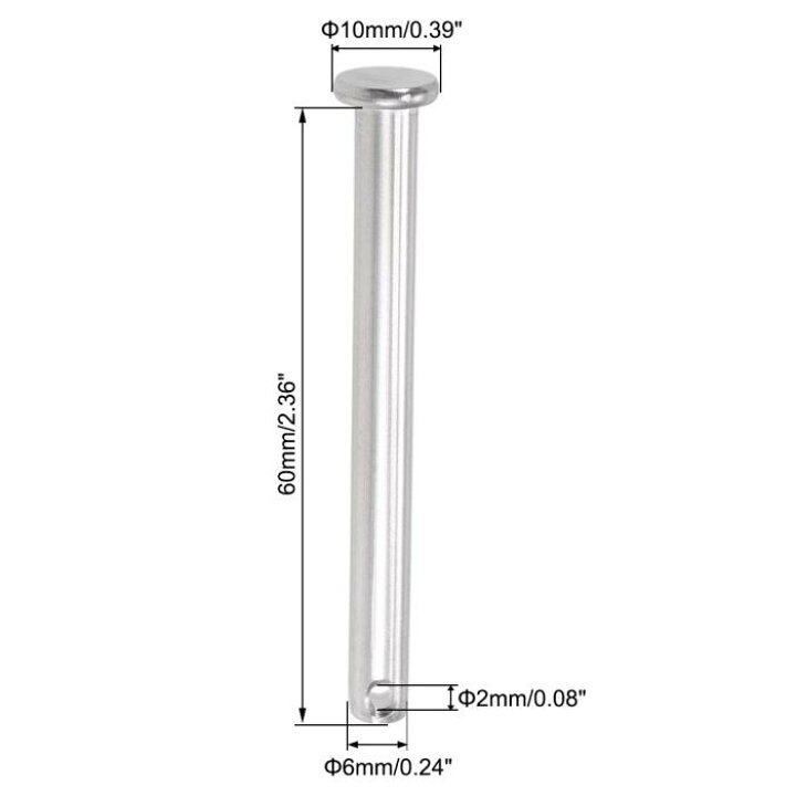 楽天市場】ソウテン 単穴クレビスピン 6mm X 60mm フラットヘッド 304ステンレス鋼?リンクヒンジピン 4個 : ソウテン 楽天市場】ソウテン 単穴クレビスピン 6mm X 60mm フラットヘッド 304ステンレス鋼?リンクヒンジピン 4個 : ソウテン