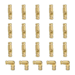 PATIKIL B^JoPbgqW0.6"x0.16" 20 qW܂肽݃T|[gBV_[qWDIY΃LrlbghAؐ{bNXp F