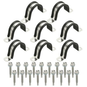 PATIKIL 8�� �p�C�v�N�����v 1-9/16�C���`304�X�e�����X�X�`�[�����o�[�N�b�V�����t��U�u ���P�b�g�R���W�b�g�N�����v�p�C�v�X�g���b�v���C���[�N���b�v �w�L�T�S�i���X�N�����[�t�� �`���[�u