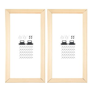 2��DIY�L�����o�X�X�g�����`���[�o�[ 10 x 16�C���`�̃L�����o�X �t���[���ؐ��t���[���L�b�g �I�C���y�C���g �v�����g �|�X�^�[�p�̊��ȃX�g�����`���[�t���[��