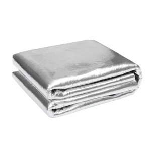 X AUTOHAUX 157mil 4mm 0.2sqft �J�[�T�E���h�f�b�h�i�[�}�b�g �K���X�t�@�C�o�[�f�M�� ���ȔS���t�[�h����у{�[�g�G���W���J�o�[�p 78.74x12.99 �V���o�[�g�[��