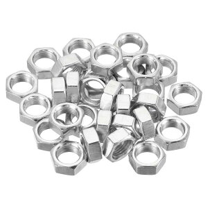 PATIKIL M10 x 1.0 �X�`�[���Z�p�i�b�g 30�� ���g���b�N�X���b�h �������b�L �n�[�h�E�F�A�i�b�g�X�N�����[ �{���g�t�@�X�i�[ 6 mm����