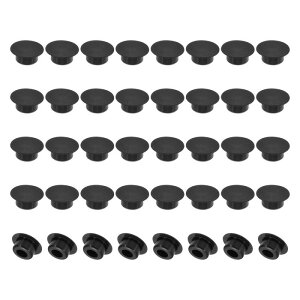 PATIKIL 8.5mm�a�V���R�����E���h�X�i�b�v�A�^�C�v���b�N�p��40����Ƌ�p���v���O�{�^�����G�b�W�ی�J�o�[�A�V�[���o���N�w�b�h�V�����_�[�p8-8.5mm���ɓK���A��