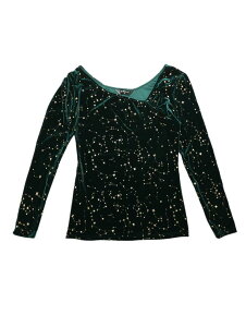 Allegra K �����V���c �x���x�b�g �u���E�X �X�^�[ �����v�����g�� �g�b�v �I�t�V�����_�[ �Z�N�V�[ �p�[�e�B�[ ���f�B�[�X �_�[�N�O���[�� M