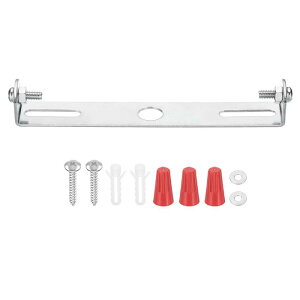 PATIKIL 115 mm ユニバーサル照明器具取り付けブ ラケットキット ライトクロスバー シーリングライトプレート ネジ付き 壁ライト シーリングライト ペンダント シャンデリア用