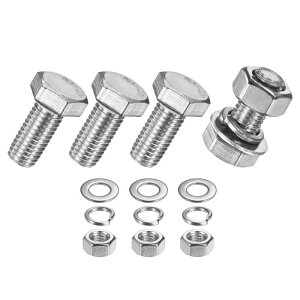 M METERXITY 4�p�b�N �Z�p���l�W �{���g �i�b�g�t�� �������ƃ��b�N���b�V���[ M10x22mm �X�e�����X�X�`�[�� �{���g�ƃi�b�g�L�b�g �@��/�@�B�p ���S�ɂ˂����܂ꂽ���g���b�N�{���g�l�ߍ��킹