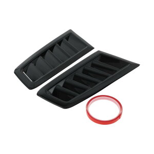 Partuto Ford�ɑΉ� �t�H�[�J�XRS ST MK2 2009�N�ȍ~�p�t�[�h�G�A�A�E�g���b�g�x���g�J�o�[�g���� �t�[�h�X�N�[�v�x�[���G�N�X�e���A�f�R�J�o�[ ABS�O���X�u���b�N 26x13.7cm 1�y�A