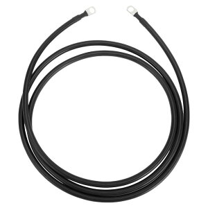 RATCHROLL 1 Pc ���j�o�[�T���o�b�e���[�C���o�[�^�[�P�[�u��3/8���O8FT�o�b�e���[�P�[�u��4 AWG�Q�[�W�u���b�N�e�B�����b�L��
