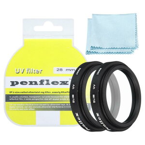 PATIKIL 28 mmtB^[ 2 یtB^[ SLIM UV یJ Y tB^[ A~jEwJANZT NAȎʐ^ 28 mmJYtB^[ʐ^Bep