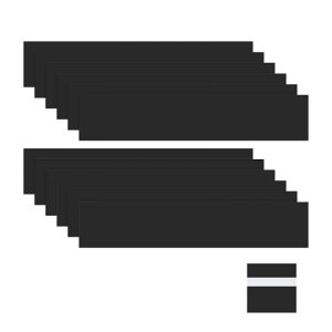 M METERXITY 12pbN GO[rO󔒑f _uJ[ 10x2" 1.3 mm A B SvX`bNV[g [hTC l[v[g hA/ItBX//c/ze/DIY[/zCg]