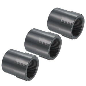 PATIKIL 1-1/2NPT XlWpCvp 3 UPVC 48.25 mm \PbgXPW[ 80 z[XRlN^[A_v^[ Ǘp O[