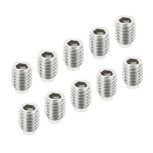 PATIKIL M5x6 mm �O���u�X�N�����[ 10�� ���g���b�N�Z�p���t���w�b�h �i�C���� �J�b�v�|�C���g�Z�b�g�˂� �����Z�p�h���C�u �n�[�h�E�F�A 304�X�e�����X�|