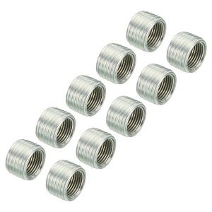 PATIKIL M16x1.5 mm-M12x1 mm�˂� �A�_�v�^�X���[�u���f���[�V���O�i�b�g 10�� 10 mm�˂��ϊ��i�b�g �˂��t���`���[�u�J�v���[�R�l�N�^�[�p�C�v�p��