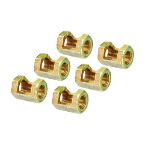 PATIKIL 1/8IP-M12x1 mm �Z�p�J�b�v�����O�i�b�g 6�� ���X�˂��R�l�N�^ 25 mm �Z�p�X���[�u �i�b�g���b�h �o�[�X�^�b�h�`���[�u �W���C���g�A�_�v�^�[�n�[�h�E�F�A �����v�C���p