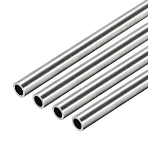 �ۂ��`���[�u �X�g���[�g�p�C�v 304�X�e�����X�� �V�[���Ȃ� �O�a7 mm �ǌ���1 mm ����250 mm 4��