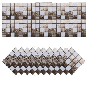 UCN^CXebJ[20Zbg 10 x 10cm̐`ǎ ȔSPVChǃXebJ[fJ[ Lb`  DIYNtgpiX^C23j