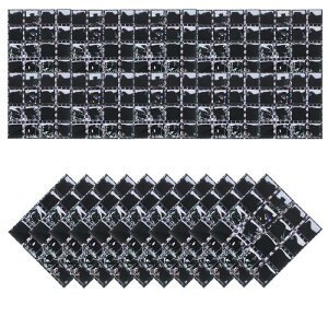 UCN^CXebJ[20Zbg 10 x 10cm̐`ǎȔSPVChǃXebJ[fJ[ Lb`  DIYNtgpiX^C24j