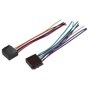 A ABSOPRO ステレオCDプレーヤーラジオ配線ハーネス Volksw agenに対応 1980-2007用 プラスチックメタル 色はランダム