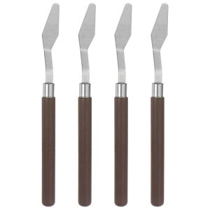 �p���b�g�i�C�t �X�e�����X�| ���^�Ƃ񂪂�w�� �y�C���e�B���O�p���b�g�i�C�t �ؐ��n���h���t�� ���� �A�N���� �L�����o�X �~�L�V���O �X�v���b�f�B���O�p ��14mm 4�{����