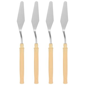 �p���b�g�i�C�t �X�e�����X�| ��^�Ƃ񂪂�w�� �y�C���e�B���O�p���b�g�i�C�t �v���X�`�b�N���n���h���t�� ���� �A�N���� �L�����o�X �~�L�V���O �X�v���b�f�B���O�p No.2 ��20mm 4�{����