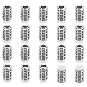 PATIKIL M4x6 mm �i�C������[�C���l�W 20�� ���[�g���Z�p�\�P�b�g�w�b�h �J�b�v�|�C���g�A���`�X���b�v�Z�b�g �l�W �����Z�p�h���C�u �n�[�h�E�F�A 304�X�e�����X�|
