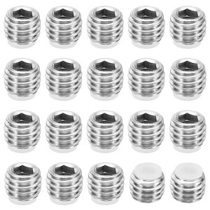 PATIKIL M8x6 mm �i�C������[�C���l�W 20�� ���[�g���Z�p�\�P�b�g�w�b�h �J�b�v�|�C���g�A���`�X���b�v�Z�b�g �l�W �����Z�p�h���C�u �n�[�h�E�F�A 304�X�e�����X�|