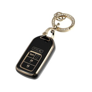 X AUTOHAUX L[tHuP[X 5{^TPUX}[g L[XGg[R HondaɑΉ Accord Civic CR-V Insight Passport PilotɑΉ `F[t ubN