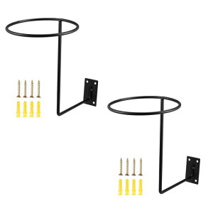 X AUTOHAUX モーターサイクルアクセサリー ヘルメットホルダー ダートバイク用ヘルメットハンガー ヘルメット ジャケット バッグ ラック 壁掛けフック 2個入り