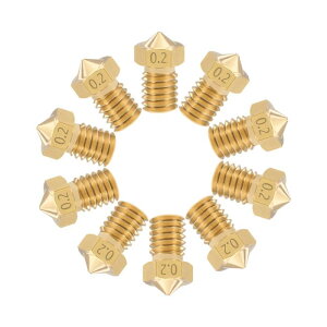 3Dv^[mYwbh 0.2mm M6lW̌ ^J V5 V6 1.75mm GNXg[_[ vgp 10