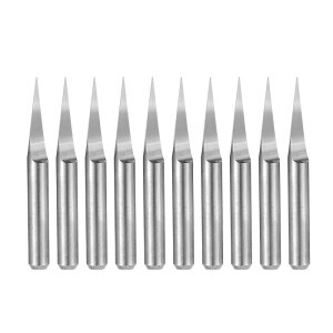 ؍ޒrbg CNC[^[c[ d\bh AN PVC MDF PCB ؒp 20x 0.2 mm`bv 3.175 mmVN 10